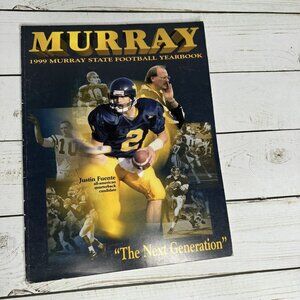 1999 Murray State Football Yearbook • NCAA Racer Memorabilia • Justin Fuente Vtg